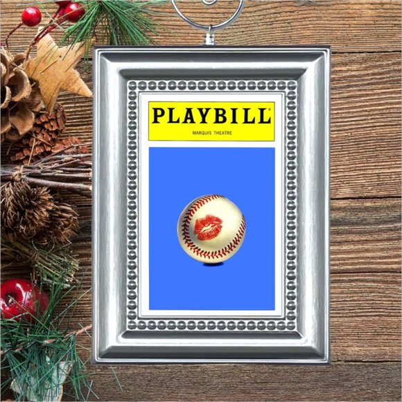 Damn Yankees Broadway Musical‎ Playbill Christmas Tree Ornament - Picture 1 of 3